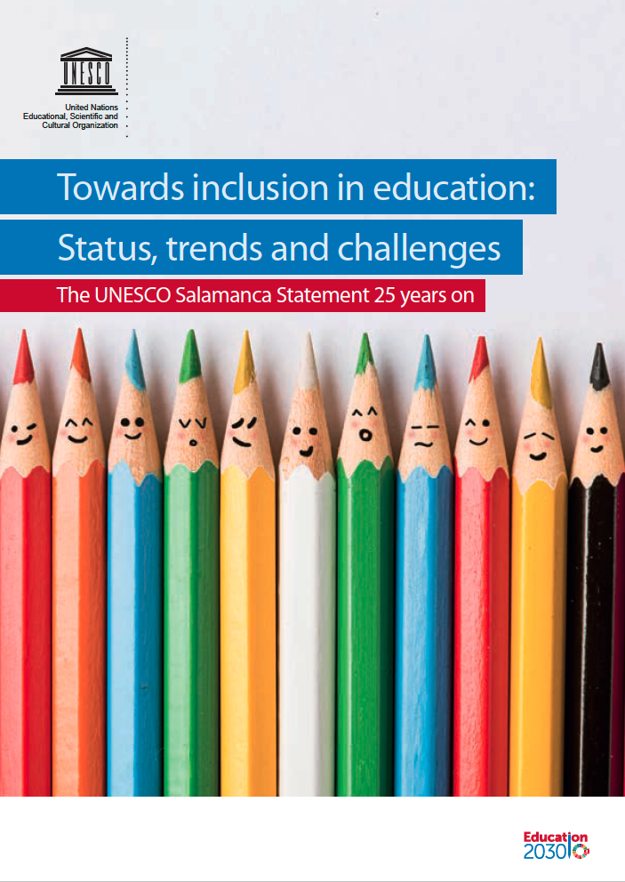 Towards inclusion in education- Status, trends and challenges- The UNESCO Salamanca Statement 25 years on